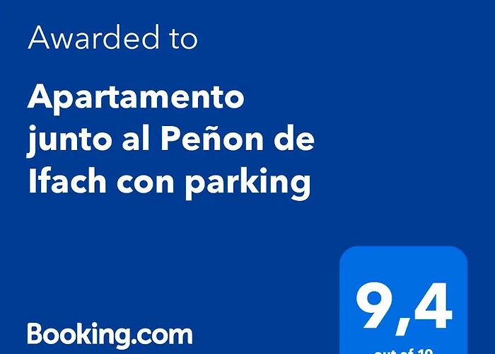 Junto Al Penon De Ifach Con Parking